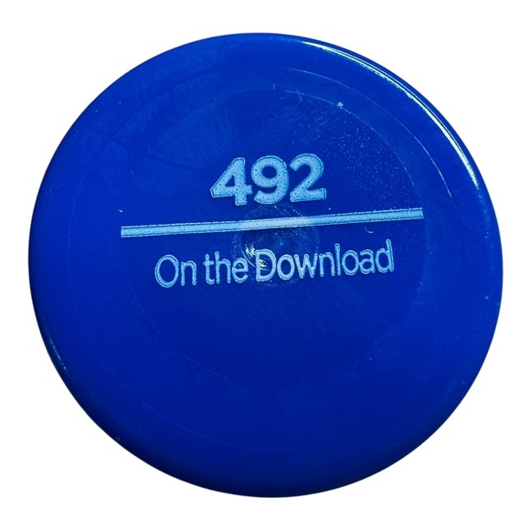 Sally Hansen Insta-Dri Nail Polish 492 On the Download Blue Color - Picture 2 of 3